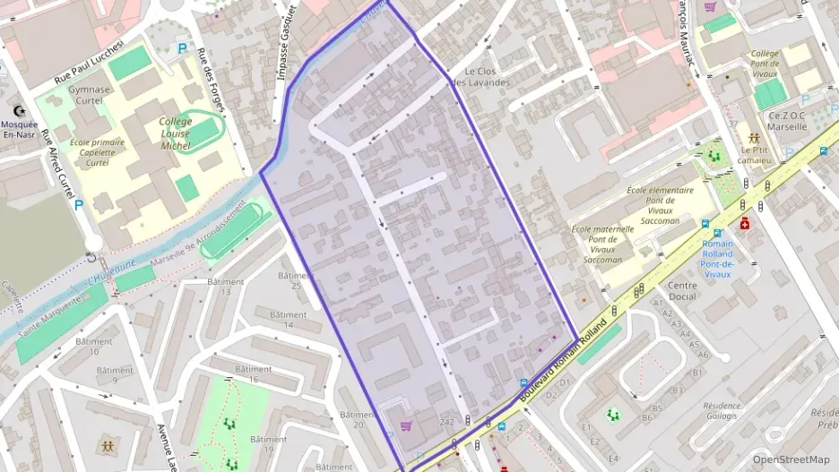 Appartement 45 m² deux pieces à vendre à Marseille 10e Arrondissement