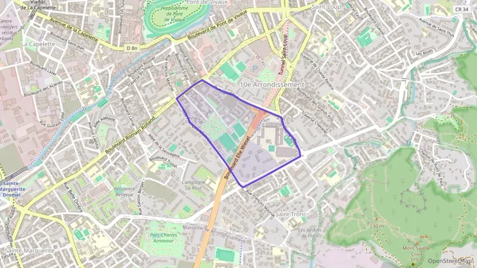 Appartement 60 m² trois pièces à vendre à Marseille 10e Arrondissement Appartement 60 m² trois pièces à vendre à Marseille 10e Arrondissement