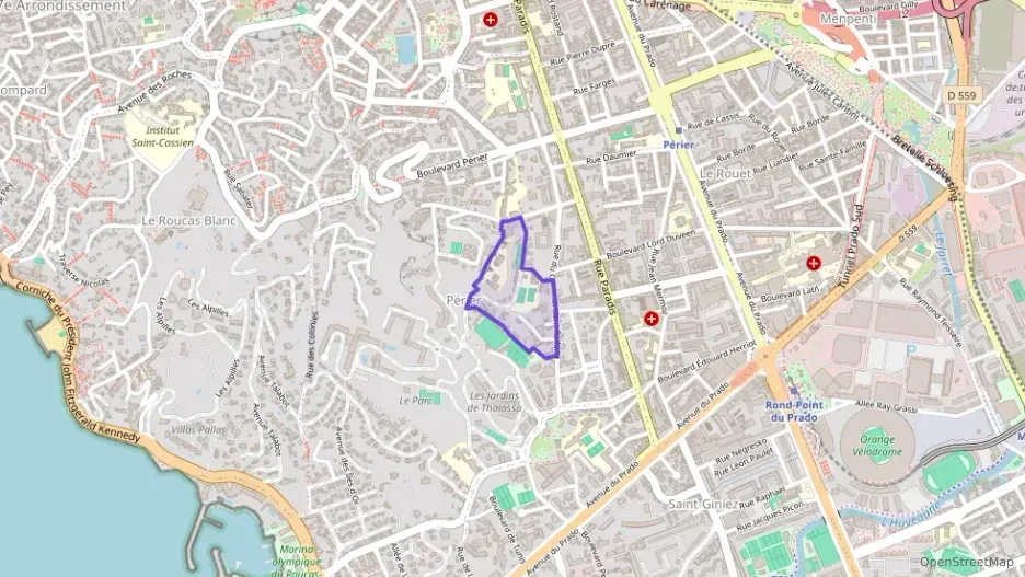 Appartement 63 m² deux pieces à vendre à Marseille 8e Arrondissement