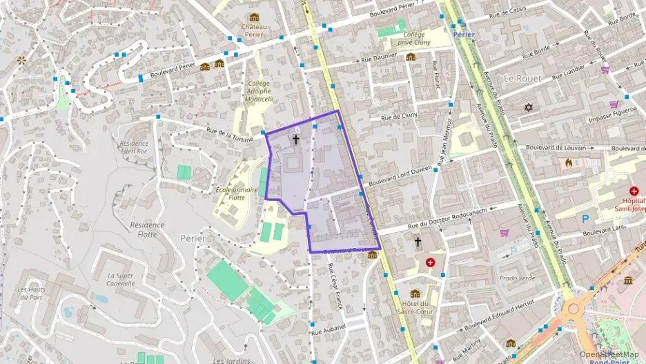 Appartement 140 m² quatre pièces à vendre à Marseille 8e Arrondissement