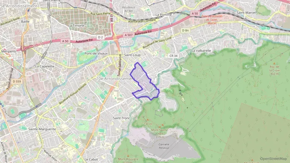 Appartement 61 m² trois pièces à vendre à Marseille 10e Arrondissement