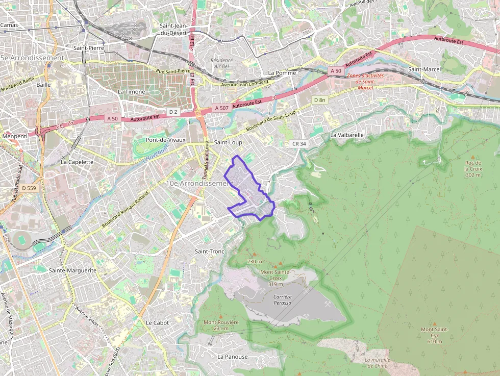 Appartement 63 m² trois pièces à vendre à Marseille 10e Arrondissement