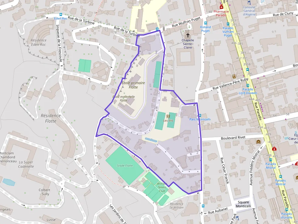 Appartement 26 m² une piece à vendre à Marseille 8e Arrondissement