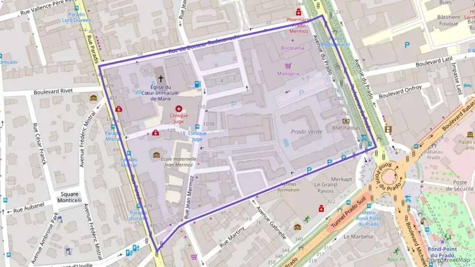 Appartement 127 m² cinq pièces à vendre à Marseille 8e Arrondissement