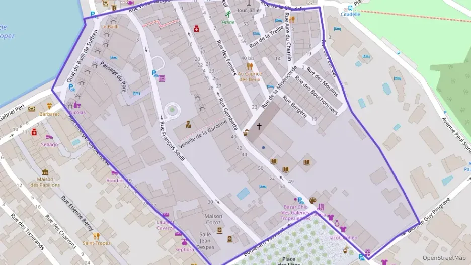 Appartement 55 m² trois pièces à vendre à Saint-Tropez