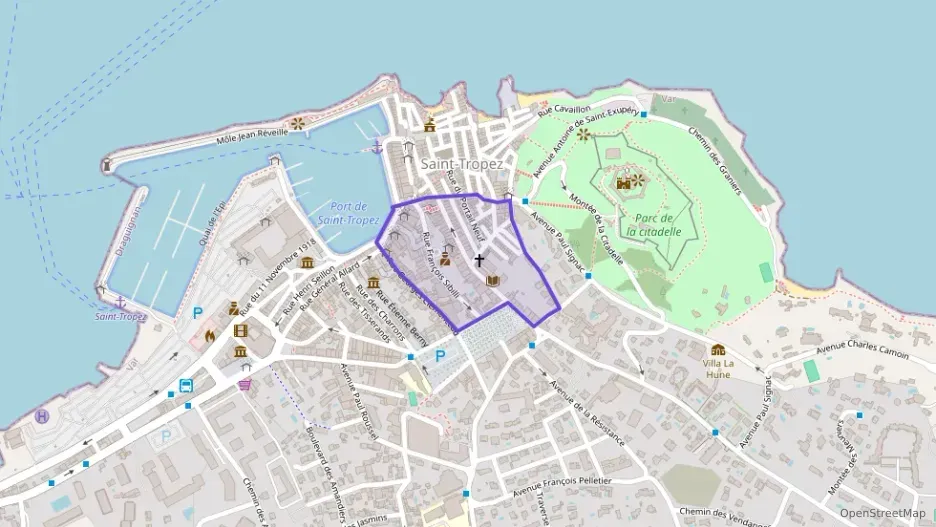 Appartement 55 m² trois pièces à vendre à Saint-Tropez