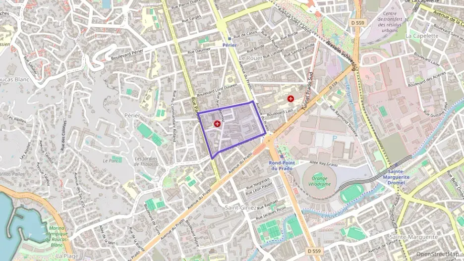 Appartement 103 m² quatre pièces à vendre à Marseille 8e Arrondissement