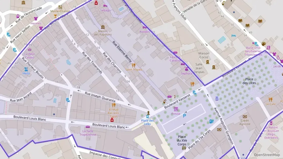 Appartement 54 m² deux pieces à vendre à Saint-Tropez