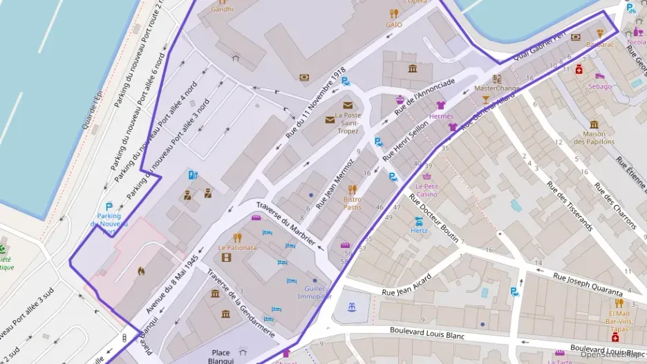 Appartement 42 m² deux pieces à vendre à Saint-Tropez Appartement 42 m² deux pieces à vendre à Saint-Tropez