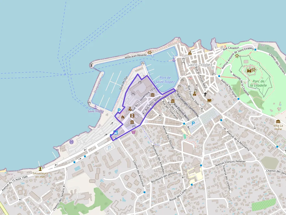 Appartement 42 m² deux pieces à vendre à Saint-Tropez