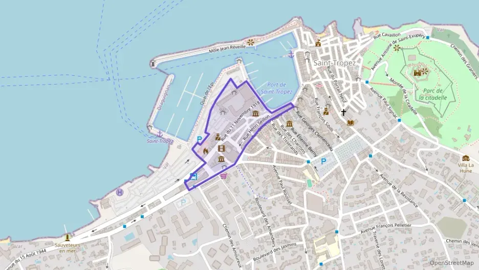 Appartement 42 m² deux pieces à vendre à Saint-Tropez Appartement 42 m² deux pieces à vendre à Saint-Tropez