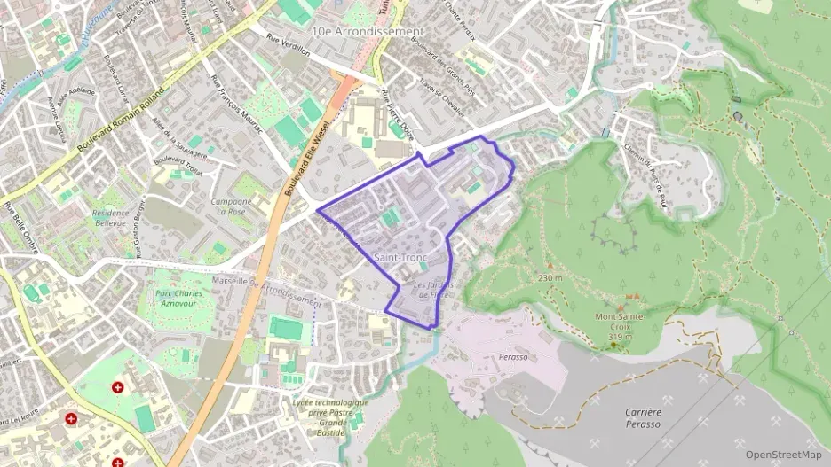 Appartement 62 m² trois pièces à vendre à Marseille 10e Arrondissement