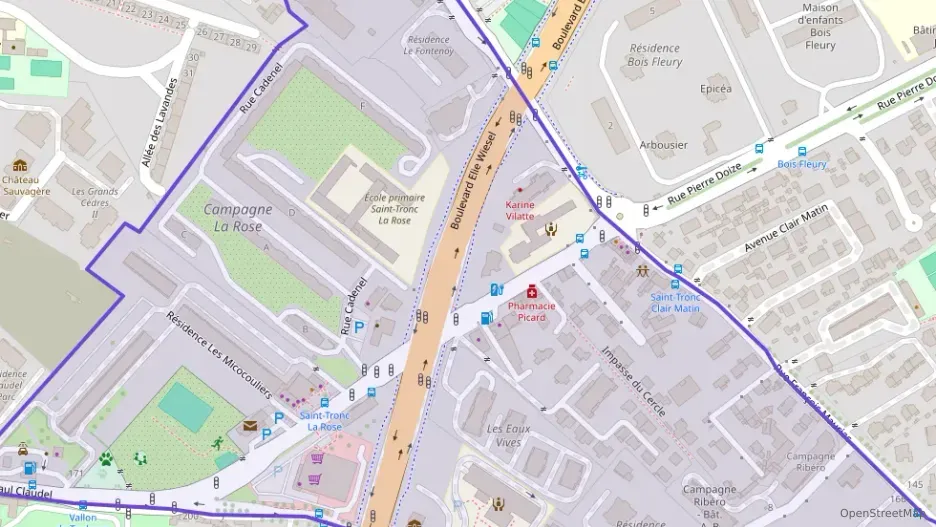 Appartement 70 m² quatre pièces à vendre à Marseille 10e Arrondissement