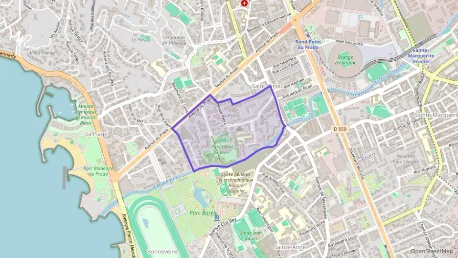 Appartement 66 m² quatre pièces à vendre à Marseille 8e Arrondissement