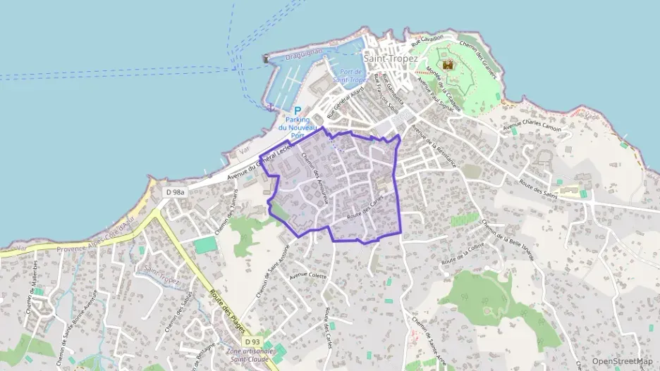 Appartement 58 m² trois pièces à vendre à Saint-Tropez