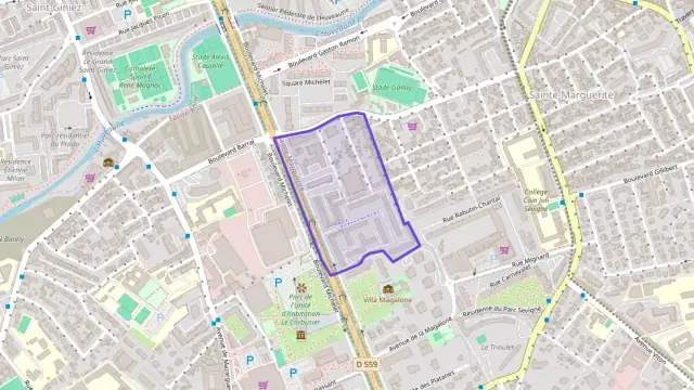Appartement 60 m² trois pièces à vendre à Marseille 9e Arrondissement