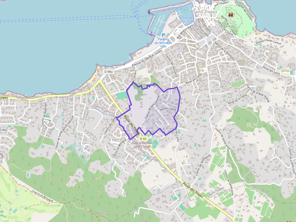 Appartement 99 m² quatre pièces à vendre à Saint-Tropez