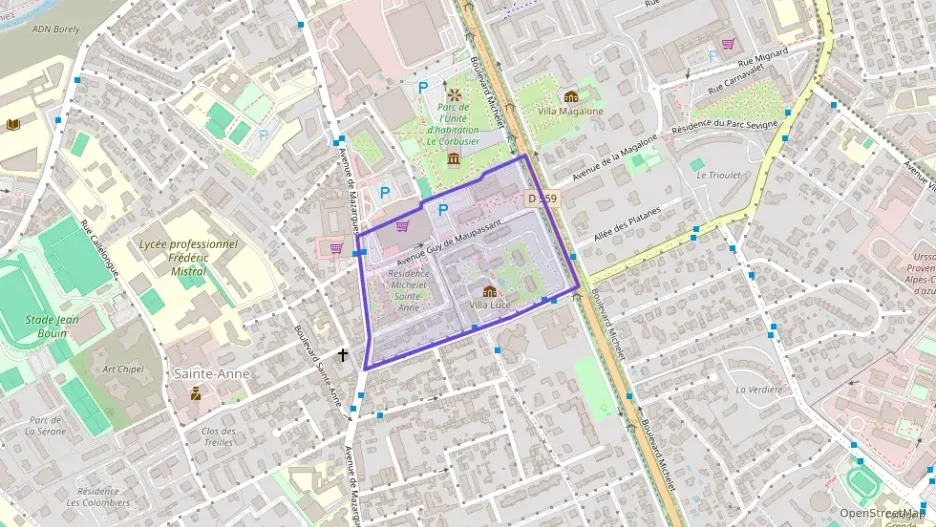 Appartement 85 m² quatre pièces à vendre à Marseille 8e Arrondissement