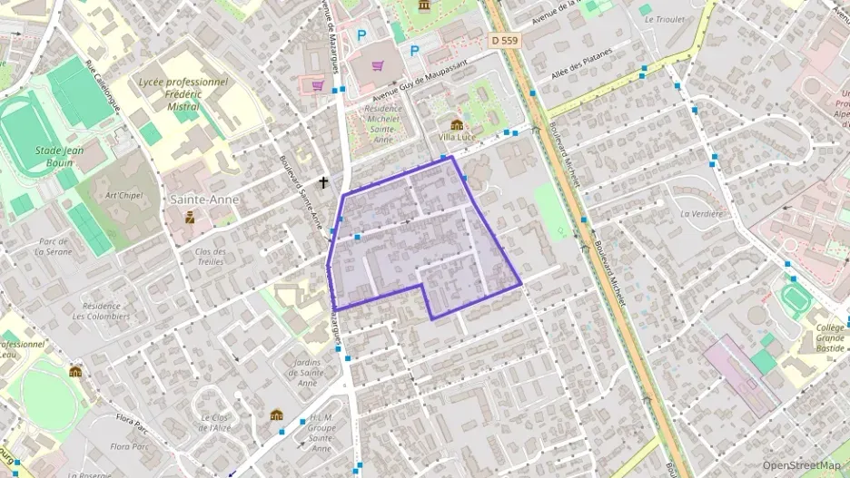 Appartement 50 m² trois pièces à vendre à Marseille 8e Arrondissement