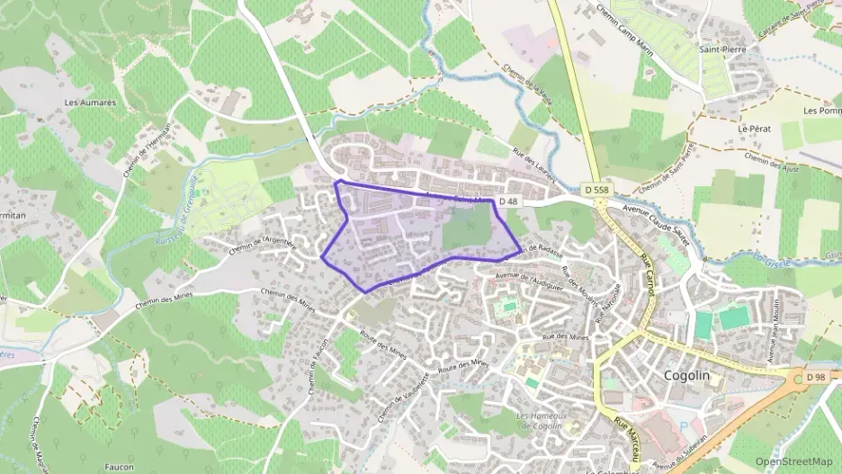 Appartement 64 m² trois pièces à vendre à Cogolin