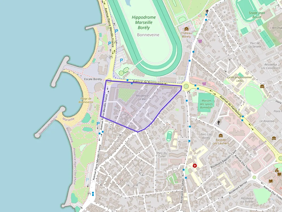 Appartement 26 m² une piece à vendre à Marseille 8e Arrondissement