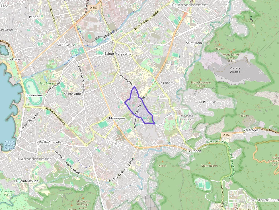 Appartement 71 m² trois pièces à vendre à Marseille 9e Arrondissement