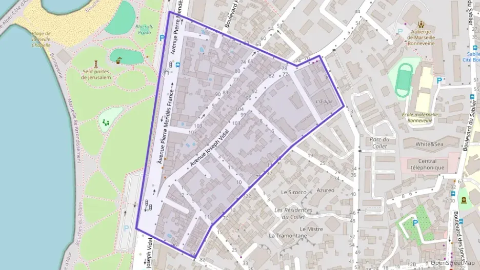 Appartement 75 m² deux pieces à vendre à Marseille 8e Arrondissement