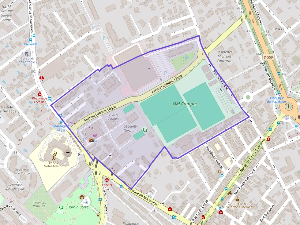 Appartement 33 m² deux pieces à vendre à Marseille 9e Arrondissement