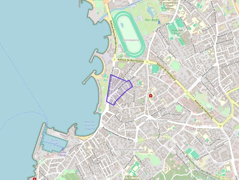 Appartement 24 m² deux pieces à vendre à Marseille 8e Arrondissement