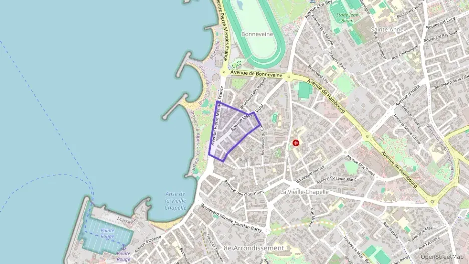 Appartement 24 m² deux pieces à vendre à Marseille 8e Arrondissement