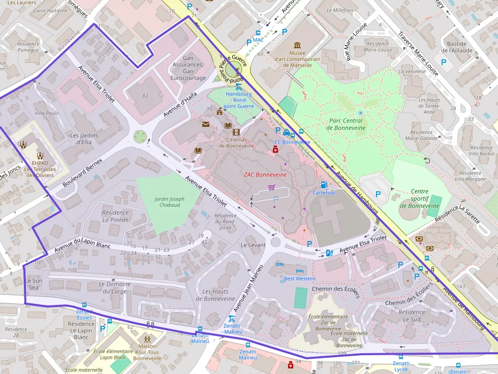 Appartement 82 m² quatre pièces à vendre à Marseille 8e Arrondissement