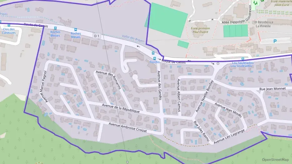 Appartement 46 m² trois pièces à vendre à Roquefort-la-Bédoule