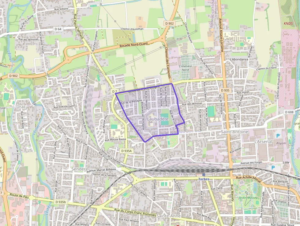 Appartement 61 m² trois pièces à vendre à Tarbes