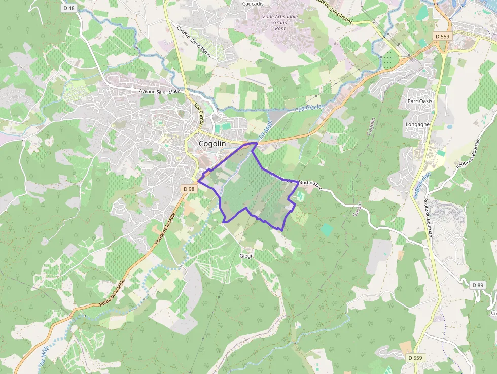 Appartement 47 m² trois pièces à vendre à Cogolin