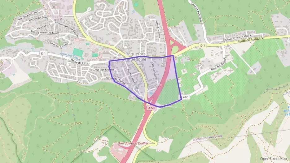 Appartement 58 m² trois pièces à vendre à Roquefort-la-Bédoule Appartement 58 m² trois pièces à vendre à Roquefort-la-Bédoule