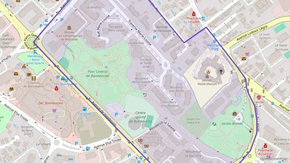 Appartement 48 m² deux pieces à vendre à Marseille 8e Arrondissement