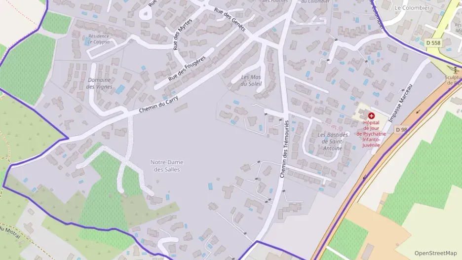 Appartement 69 m² trois pièces à vendre à Cogolin