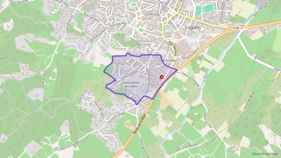 Appartement 69 m² trois pièces à vendre à Cogolin