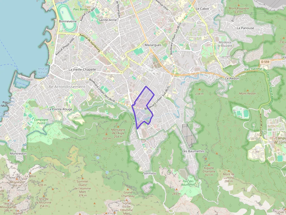 Appartement 31 m² une piece à vendre à Marseille 9e Arrondissement