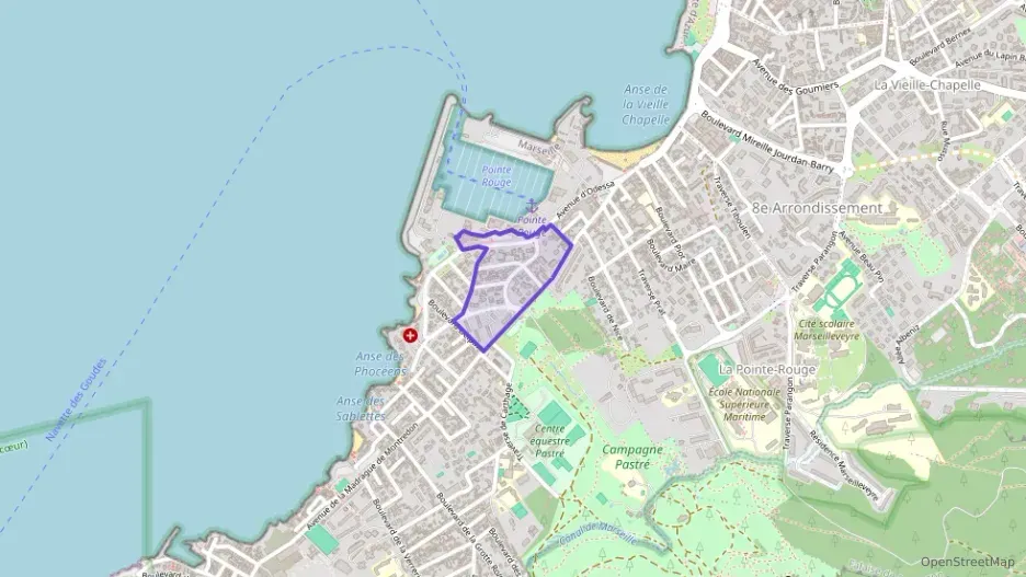 Appartement 53 m² deux pieces à vendre à Marseille 8e Arrondissement Appartement 53 m² deux pieces à vendre à Marseille 8e Arrondissement