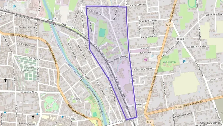 Appartement 65 m² trois pièces à vendre à Aureilhan