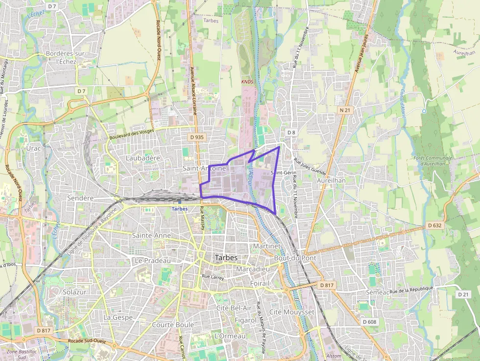 Appartement 88 m² quatre pièces à vendre à Tarbes