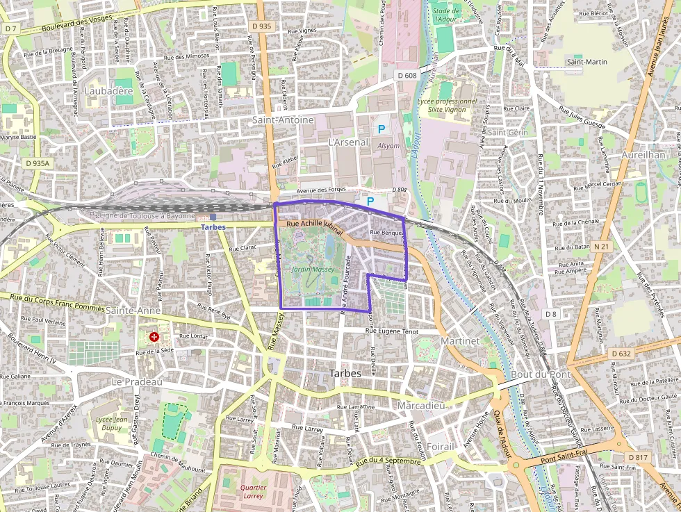 Appartement 105 m² quatre pièces à vendre à Tarbes