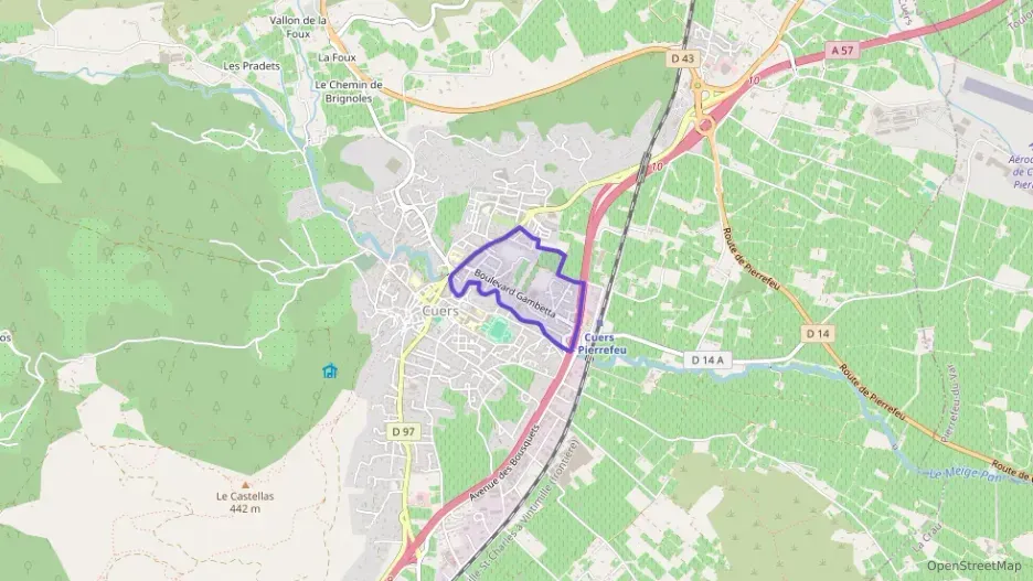 Appartement 56 m² trois pièces à vendre à Cuers Appartement 56 m² trois pièces à vendre à Cuers