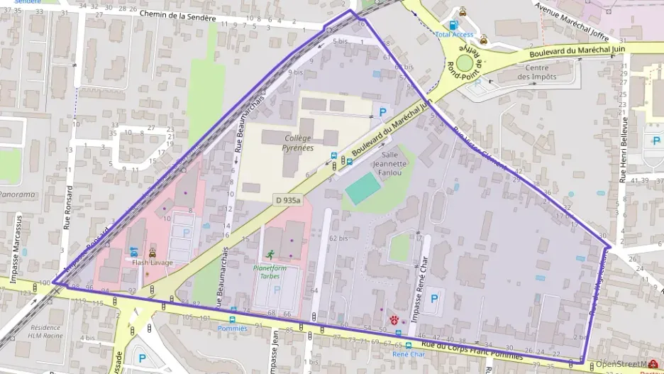 Appartement 64 m² trois pièces à vendre à Tarbes Appartement 64 m² trois pièces à vendre à Tarbes