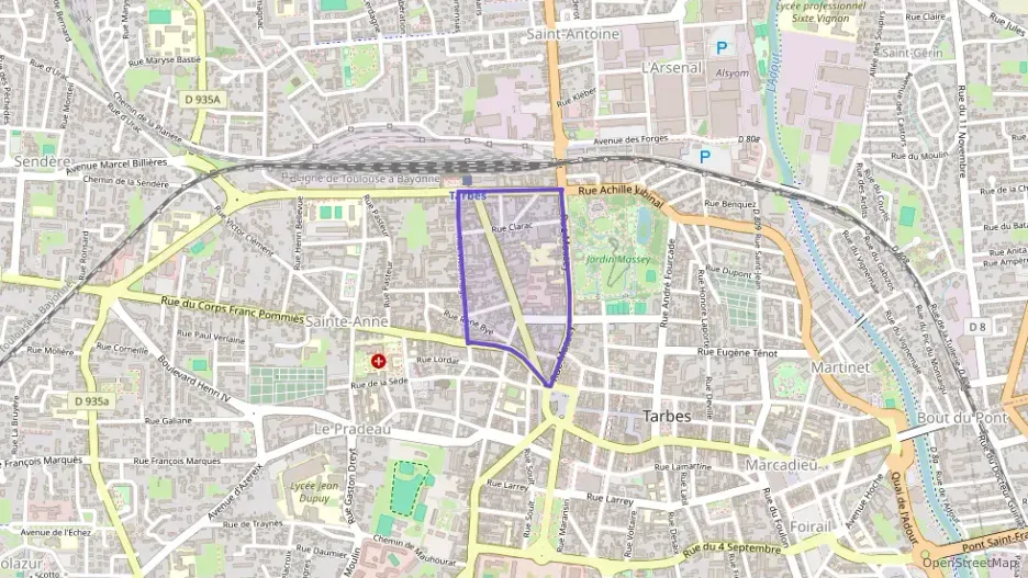 Appartement 65 m² trois pièces à vendre à Tarbes