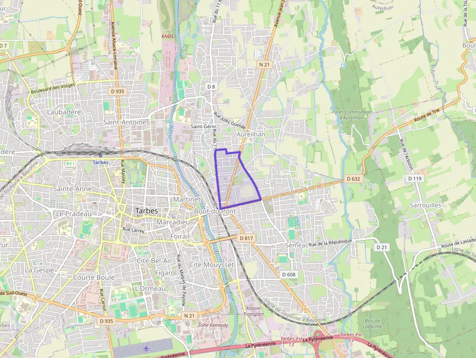 Appartement 73 m² quatre pièces à vendre à Aureilhan