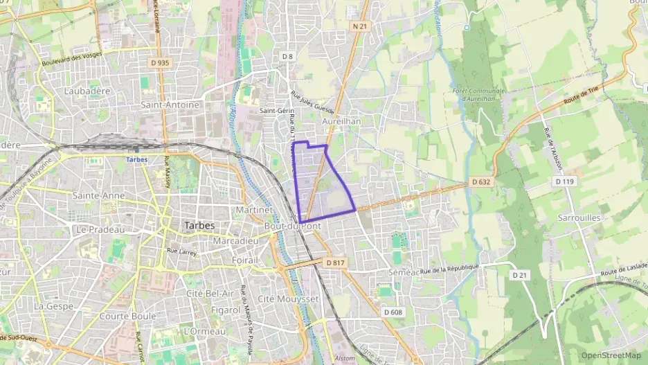 Appartement 73 m² quatre pièces à vendre à Aureilhan