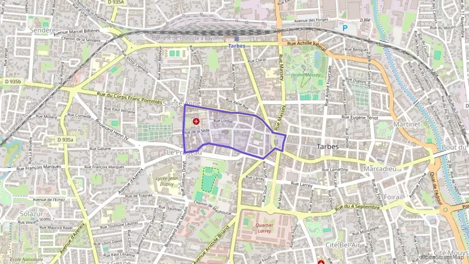 Appartement 100 m² cinq pièces à vendre à Tarbes