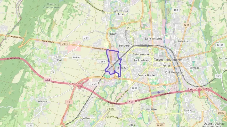 Appartement 99 m² cinq pièces à vendre à Tarbes